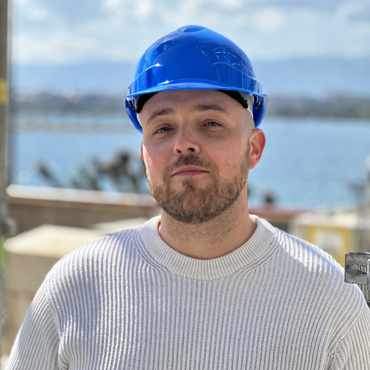 Portrait de Maxime Megevand, architecte associé d'Helvetekton